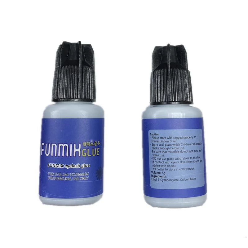 1pcs 5ml funmix GlueEyelash Extensions 0.5s Dry Time Eyelash Extensions